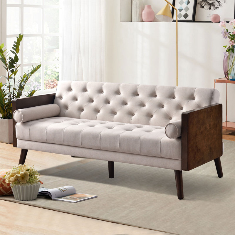 Oliver Gurjas 70'' Upholstered Reclining Sofa & Reviews Wayfair